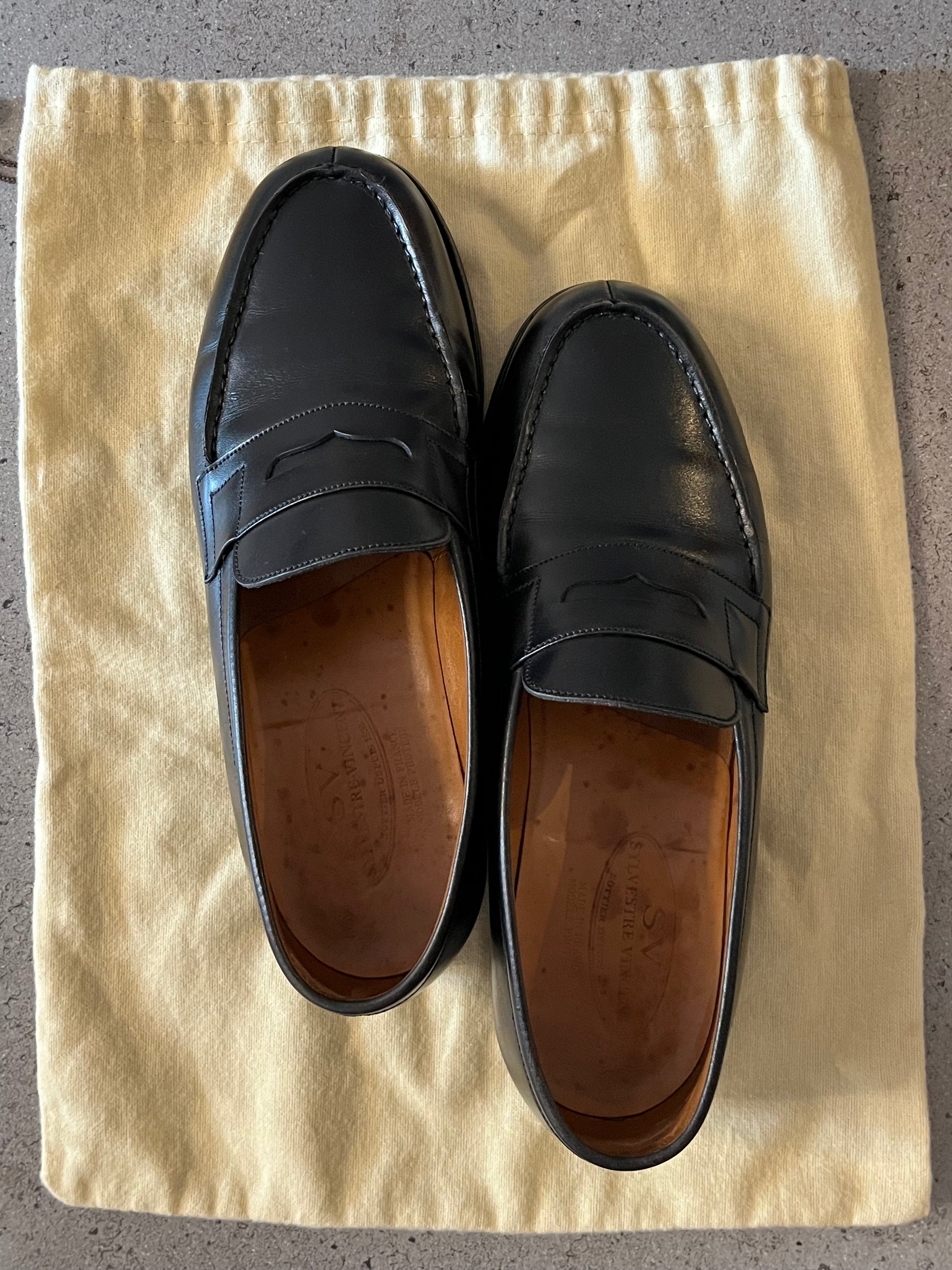 J.M. Weston 180 Signature Loafers (branded as SYLVESTRE VINCENT)