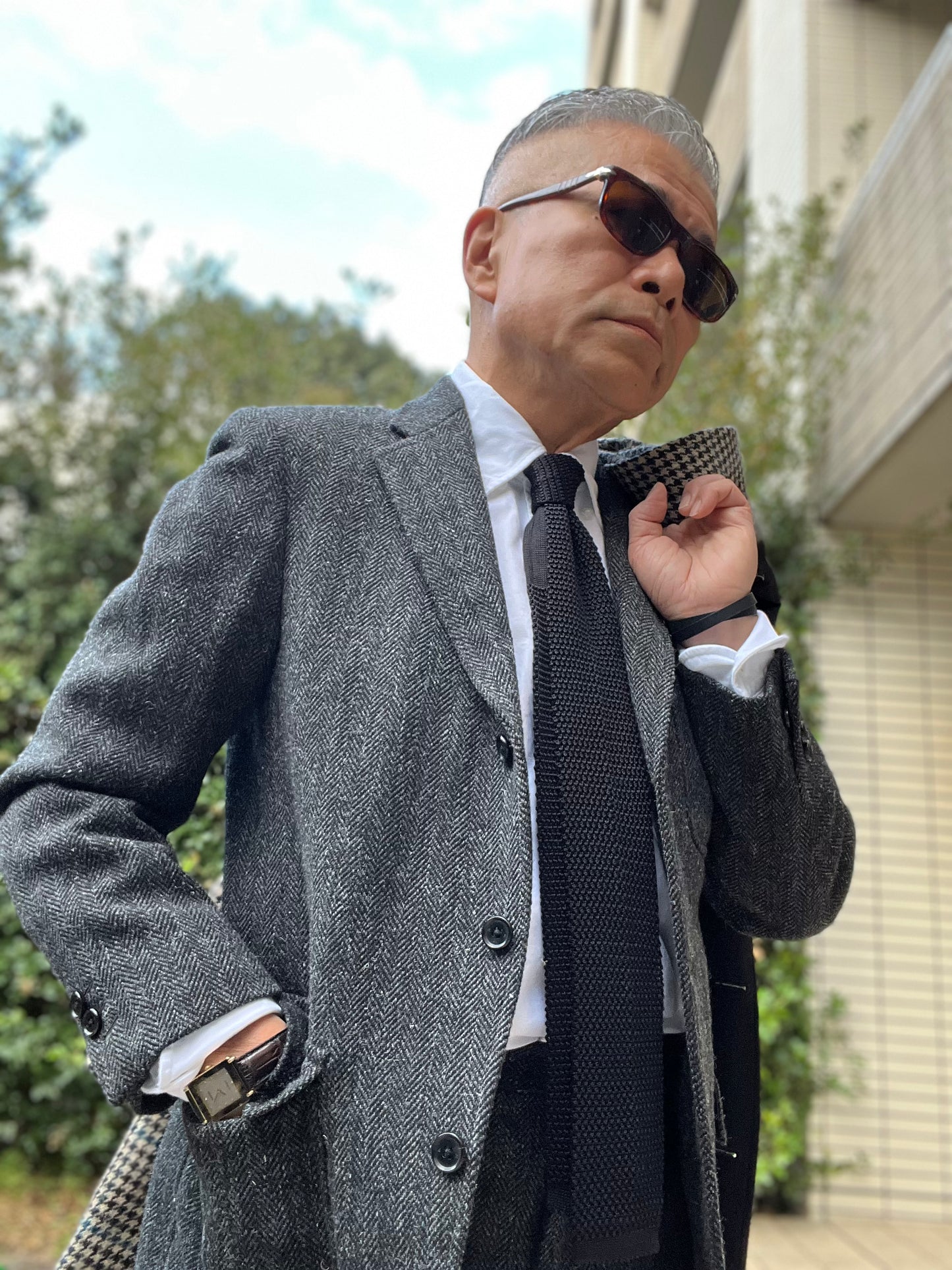 ジジイのTweed Suit from KENNETH FIELD