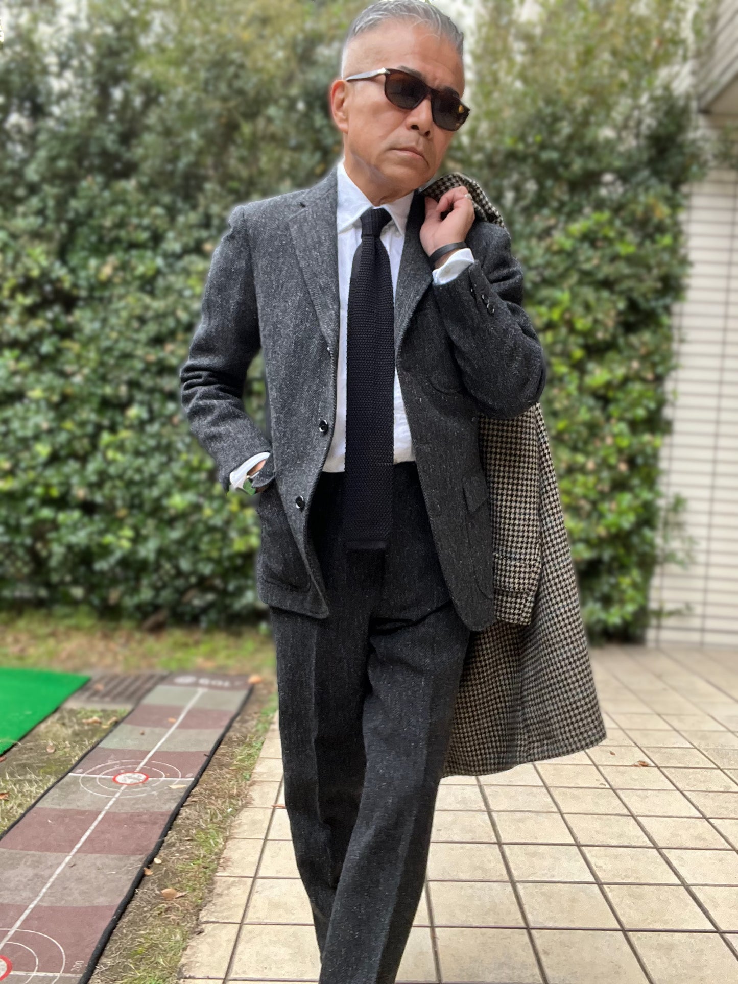ジジイのTweed Suit from KENNETH FIELD