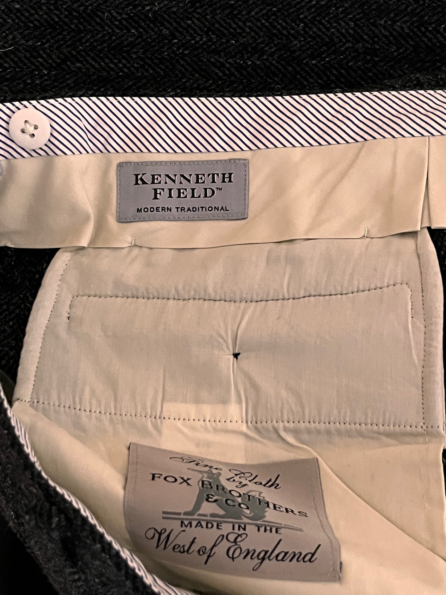 ジジイのTweed Suit from KENNETH FIELD