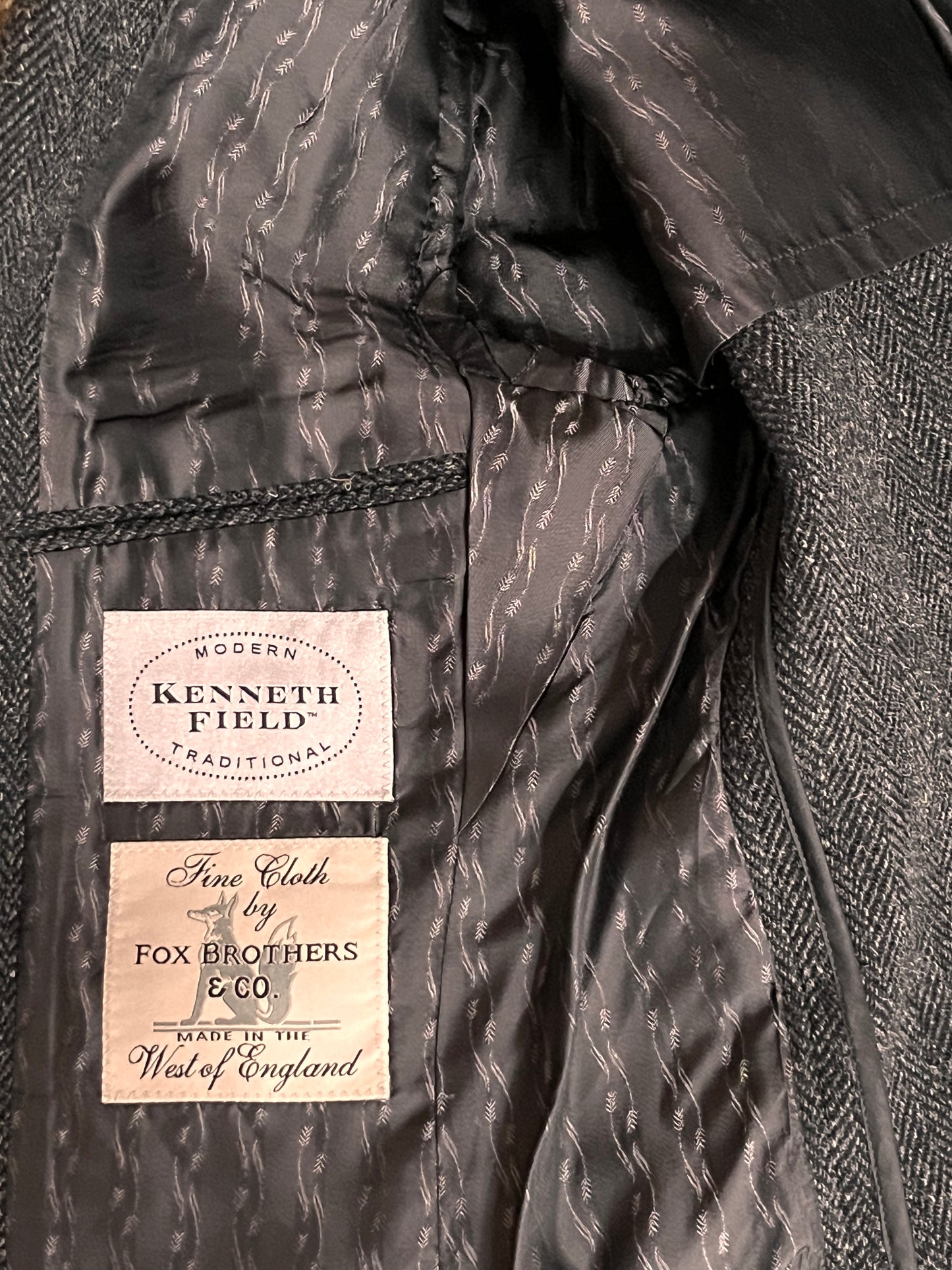 ジジイのTweed Suit from KENNETH FIELD