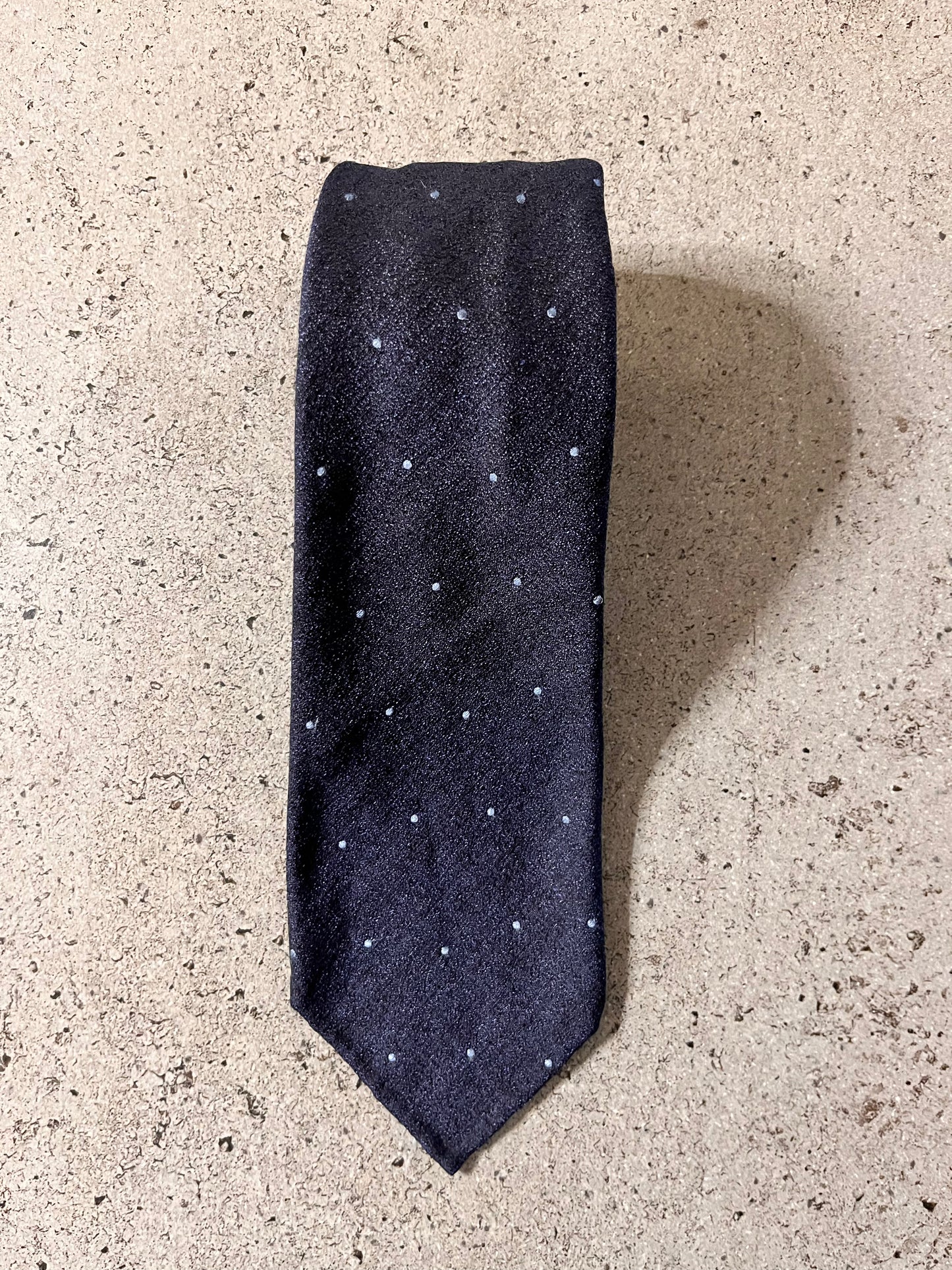 ネイビードット柄 セッテピエゲタイ from Atto Vannucci Firenze