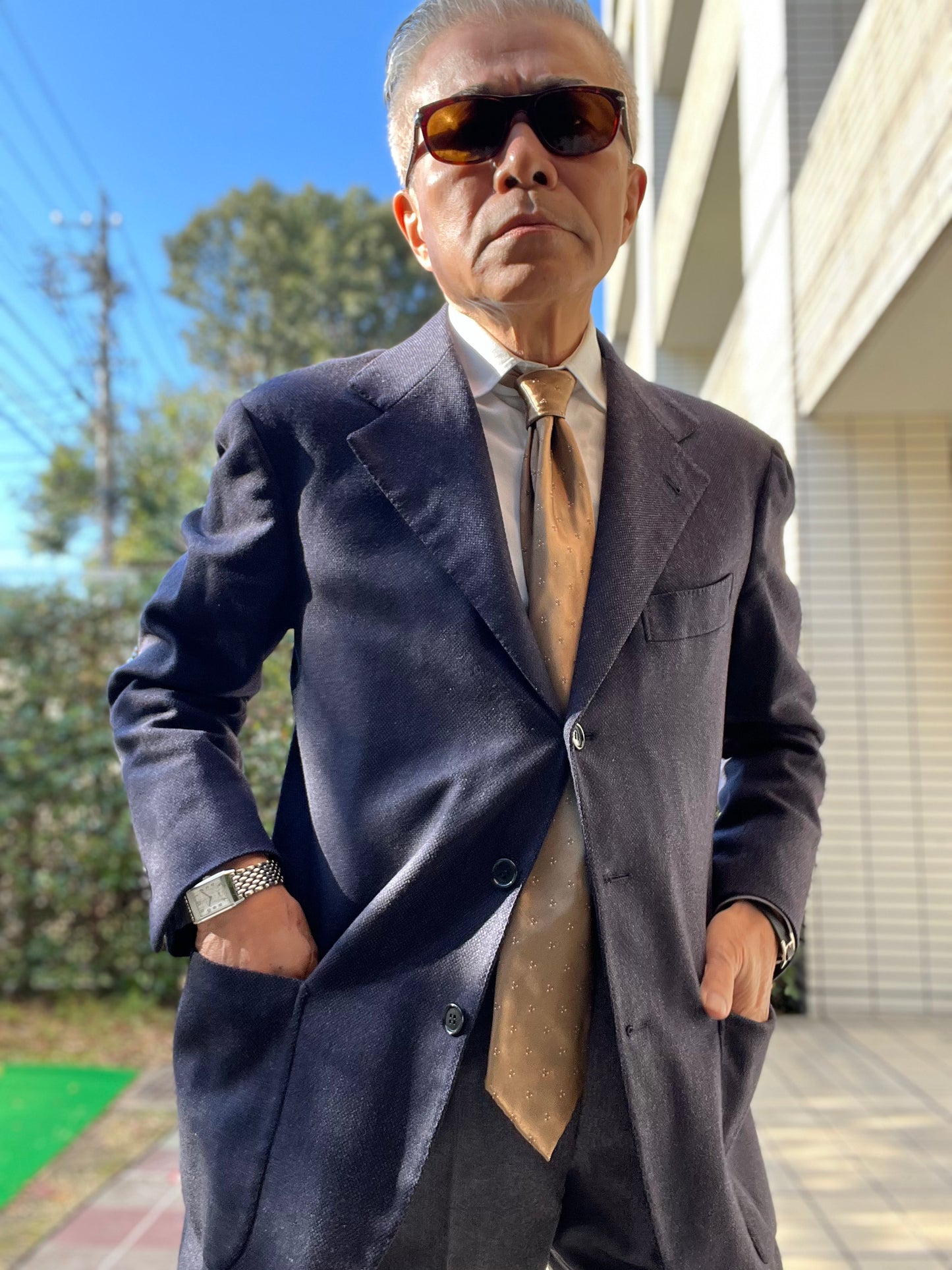 究極の「普通」、Simple &Chic なNavy Jacket