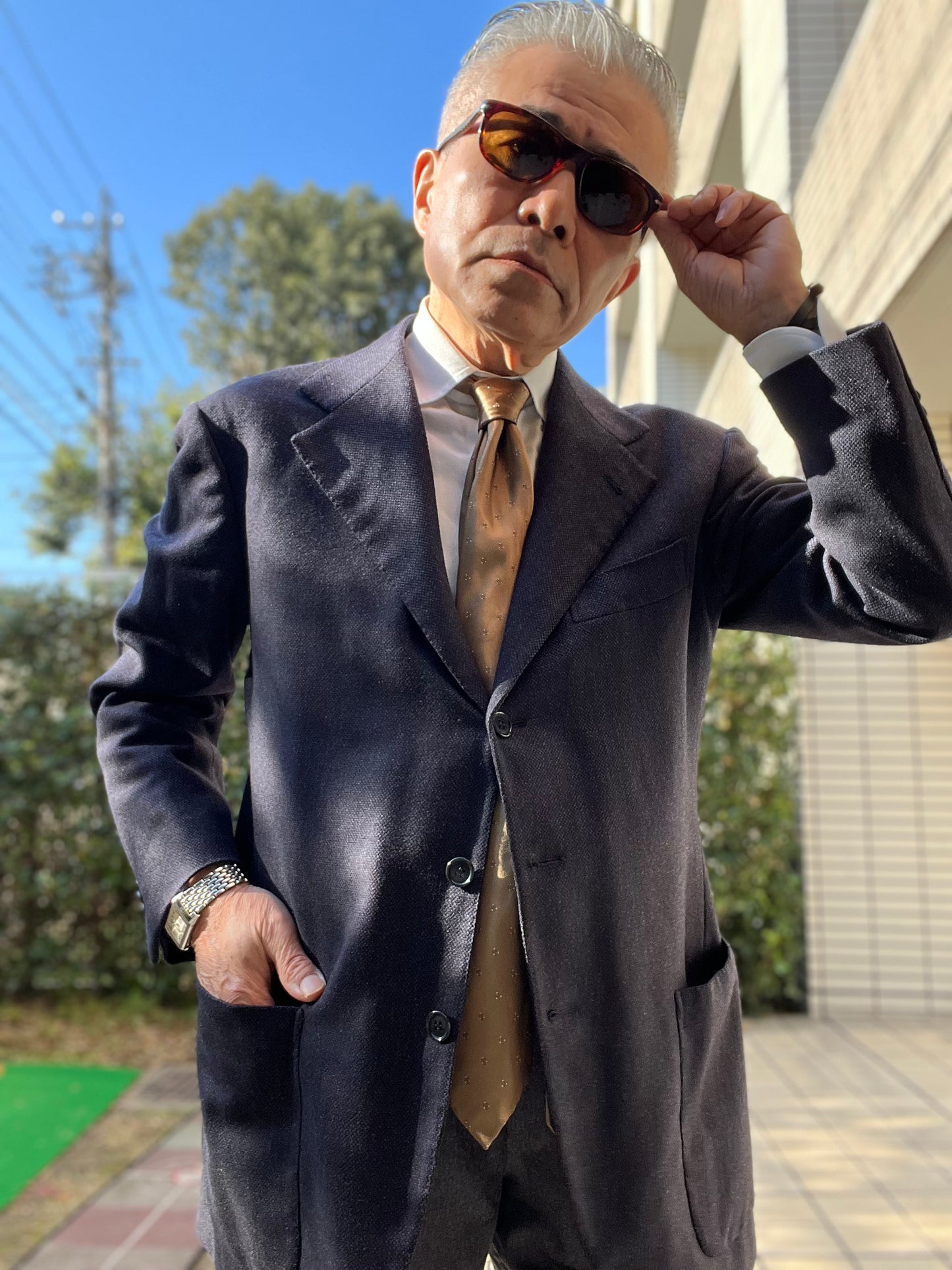 究極の「普通」、Simple &Chic なNavy Jacket