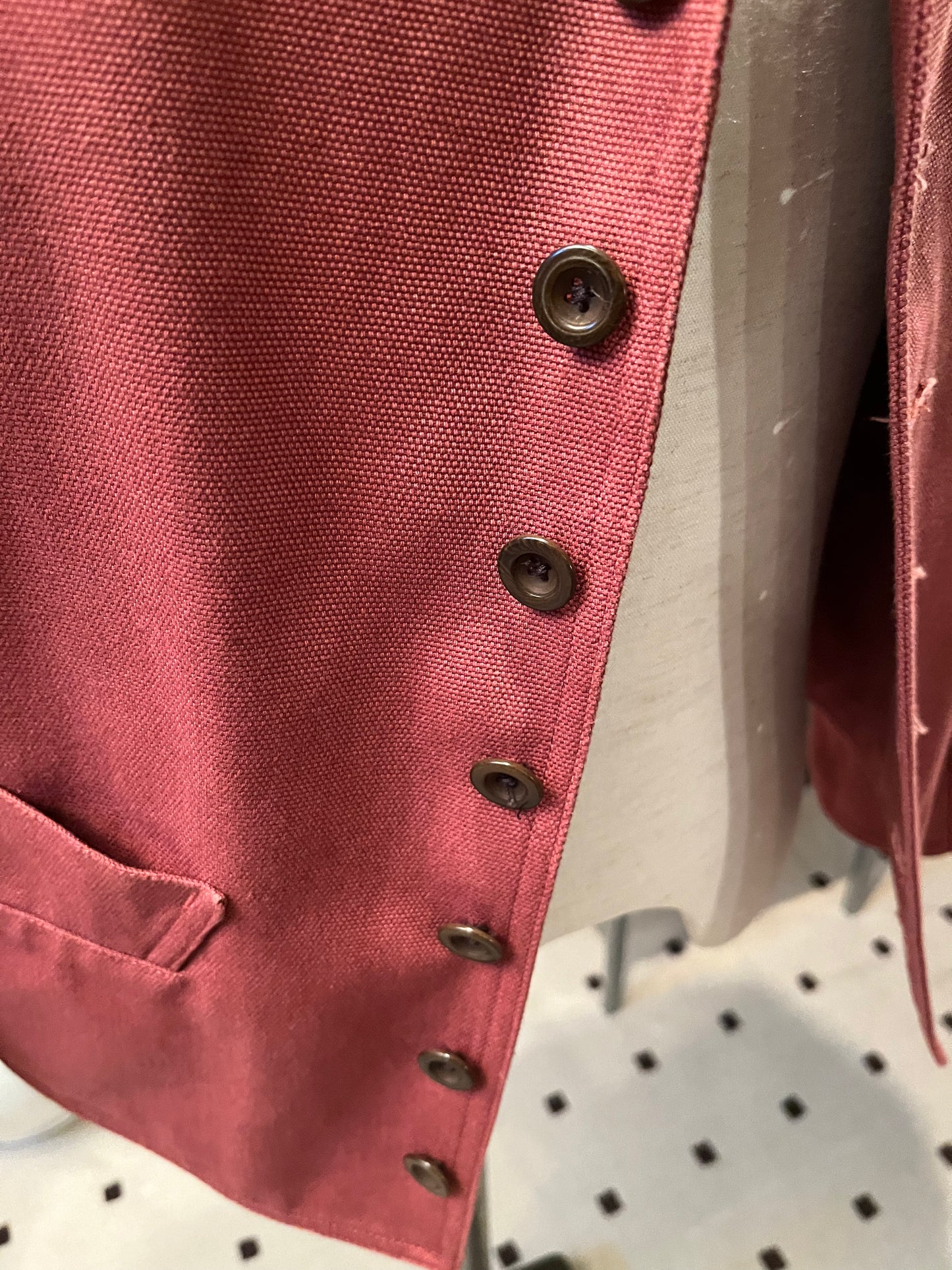 Anatomica Dolman jacket Magenta color