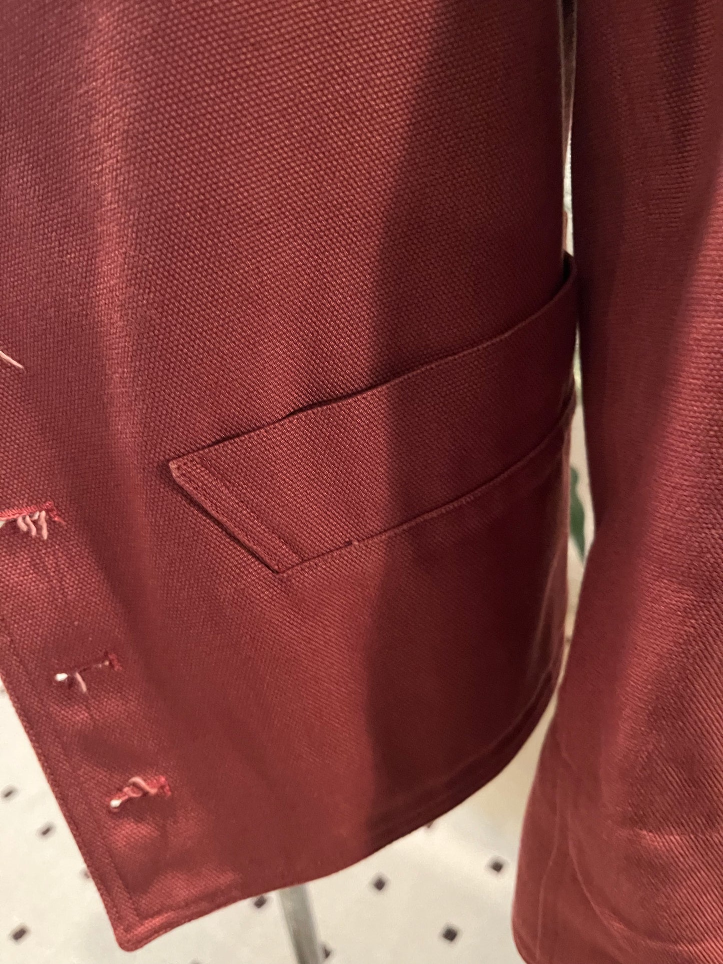 Anatomica Dolman jacket Magenta color