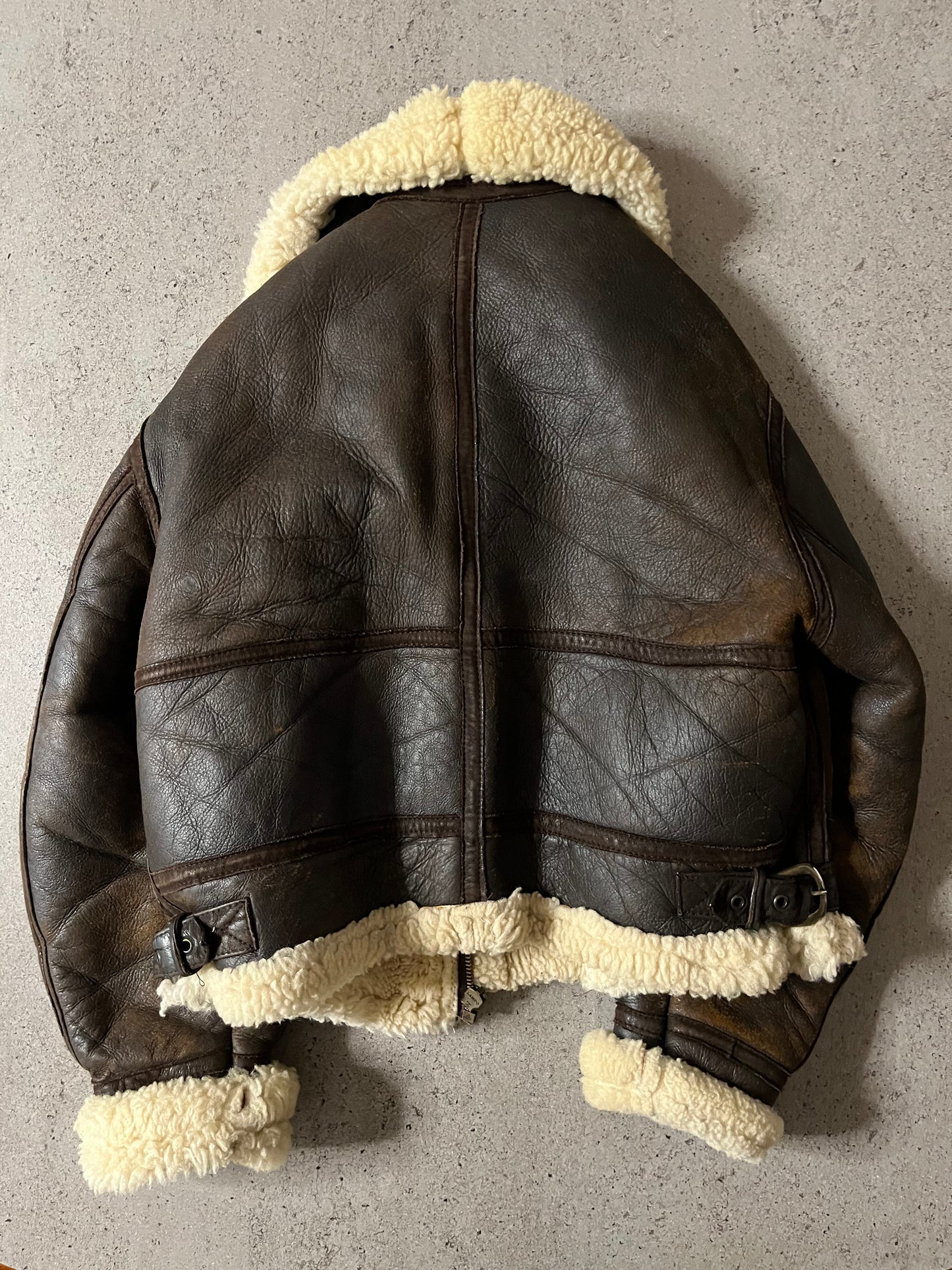 ジジイのVintage Mouton Bomber Jacket