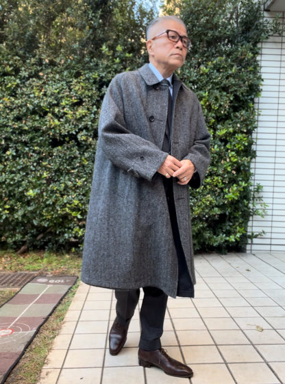 ジジイのTweed Overcoat ( Reversible ) by Anatomica