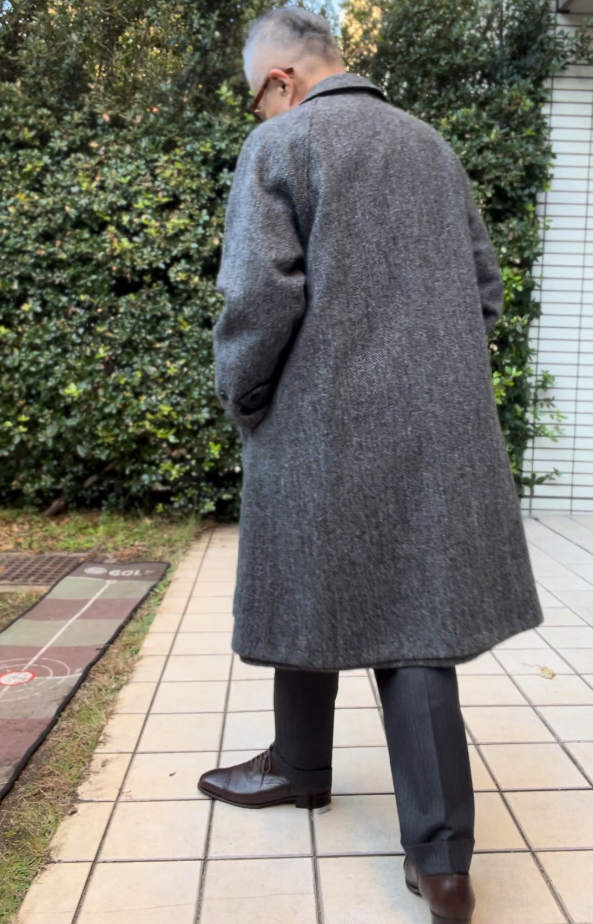 ジジイのTweed Overcoat ( Reversible ) by Anatomica