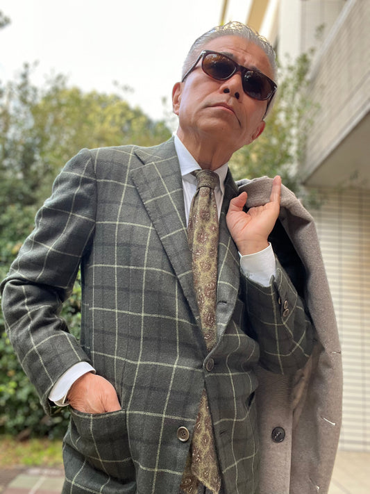 ジジイのCashmere Jacket from KITON per Franco Minucci