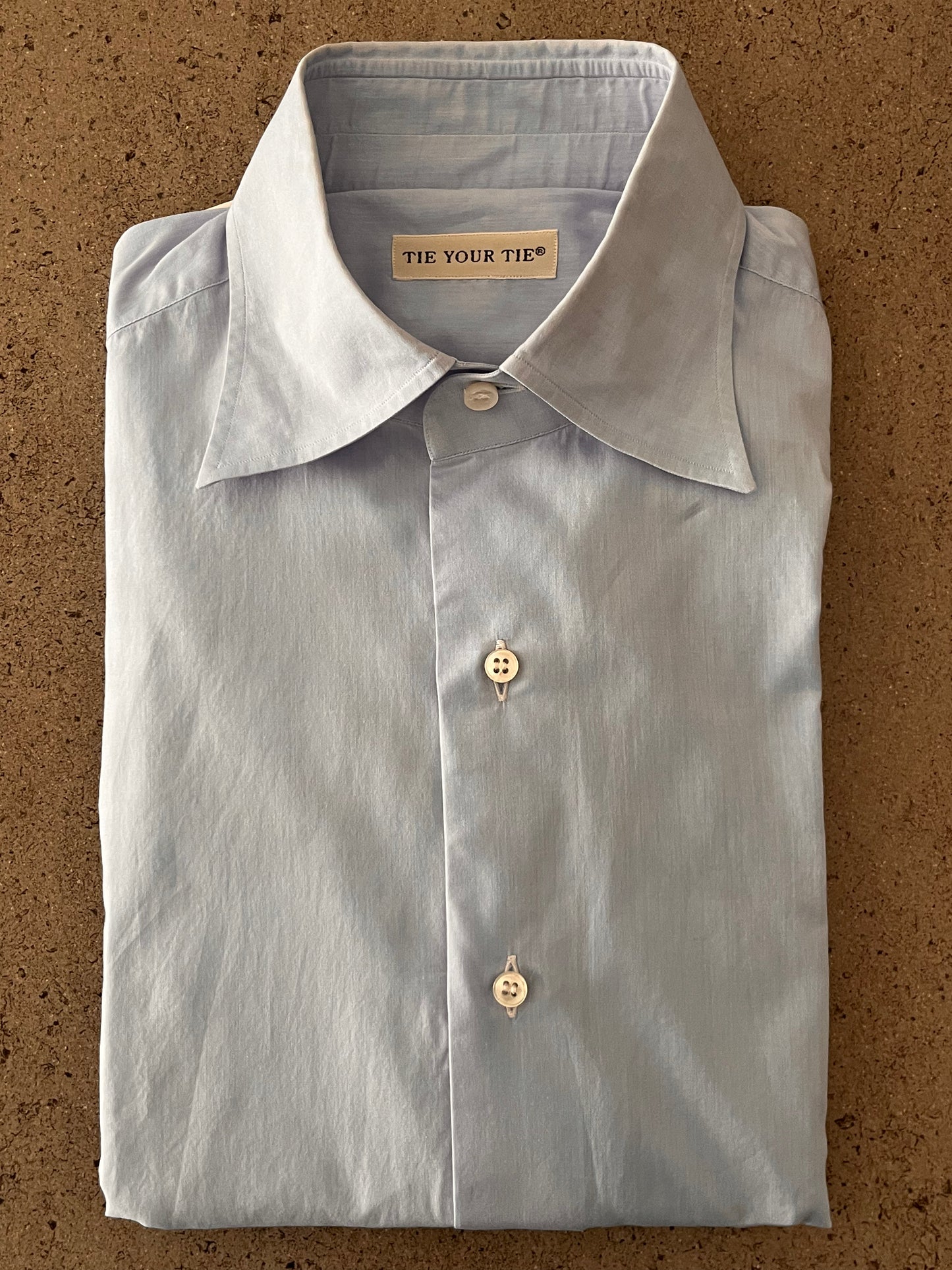 TIE YOUR TIEのヴィンテージ・ライトブルーシャツ / Vintage Light Blue Shirt