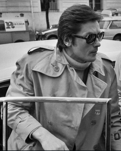 ジジイのTrench Coat Style : Inspired by the legendary icon, Alain Delon