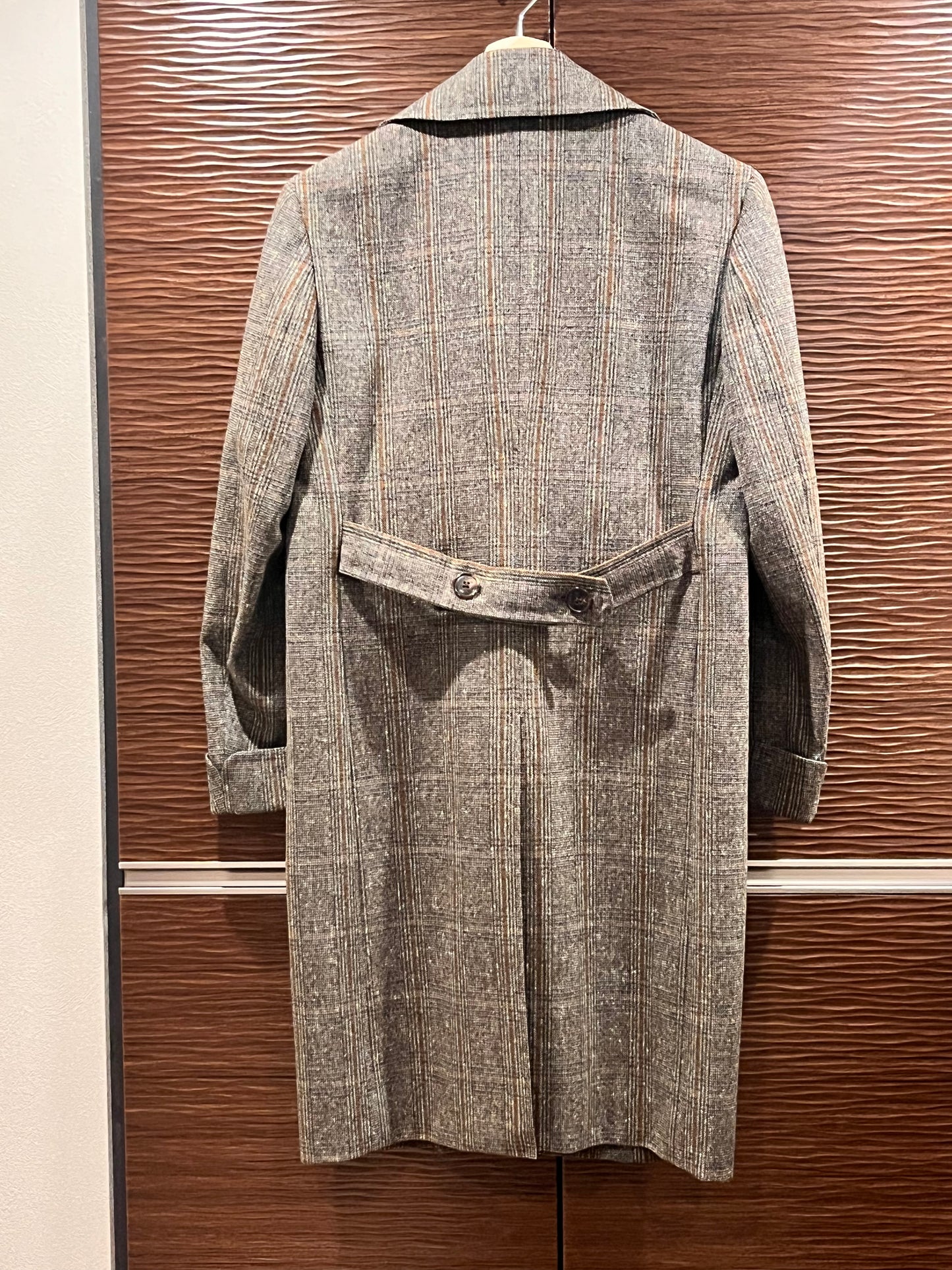 ジジイのPolo Coat made from Vintage DORMEUIL SPORTEX