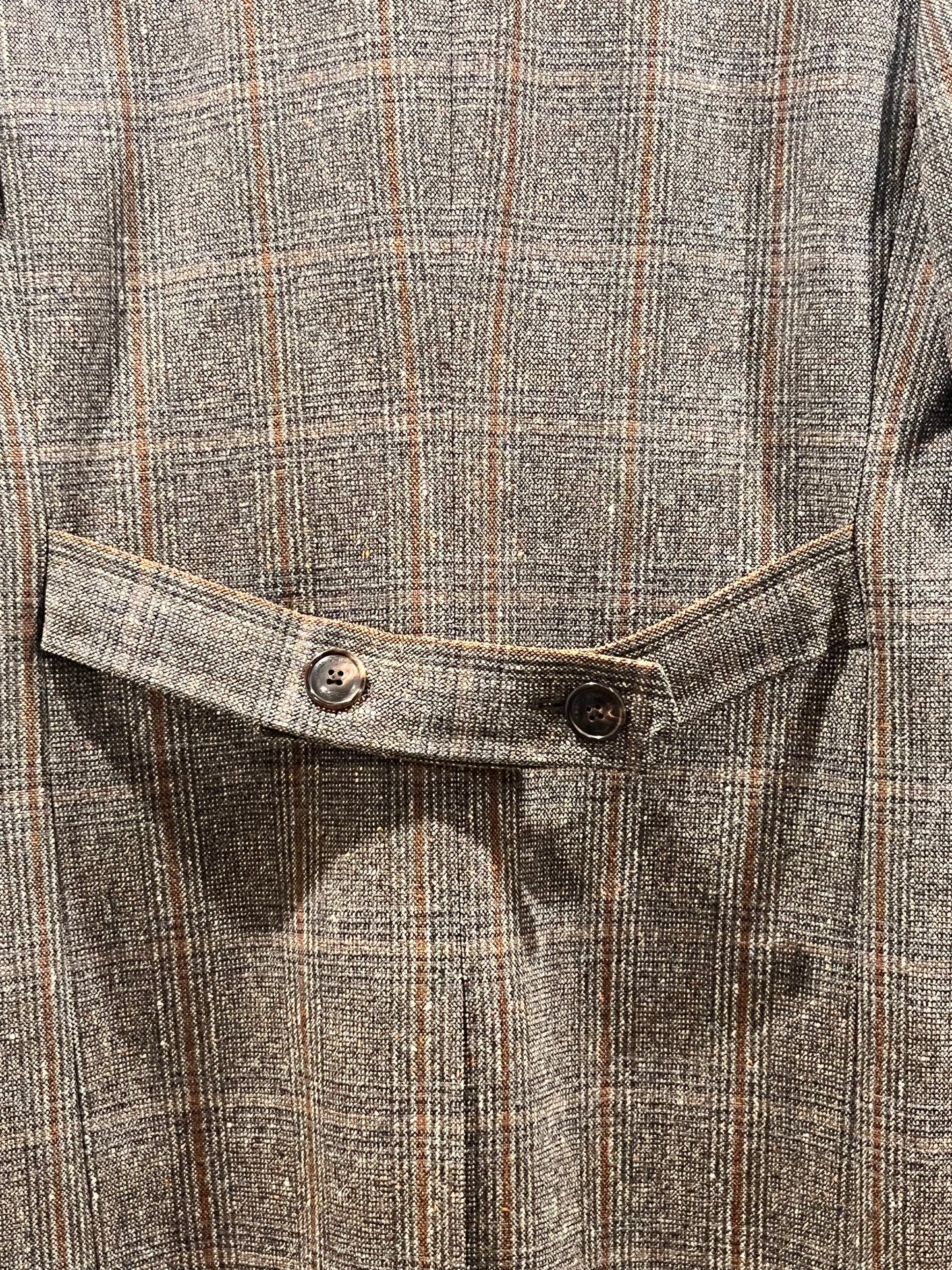 ジジイのPolo Coat made from Vintage DORMEUIL SPORTEX