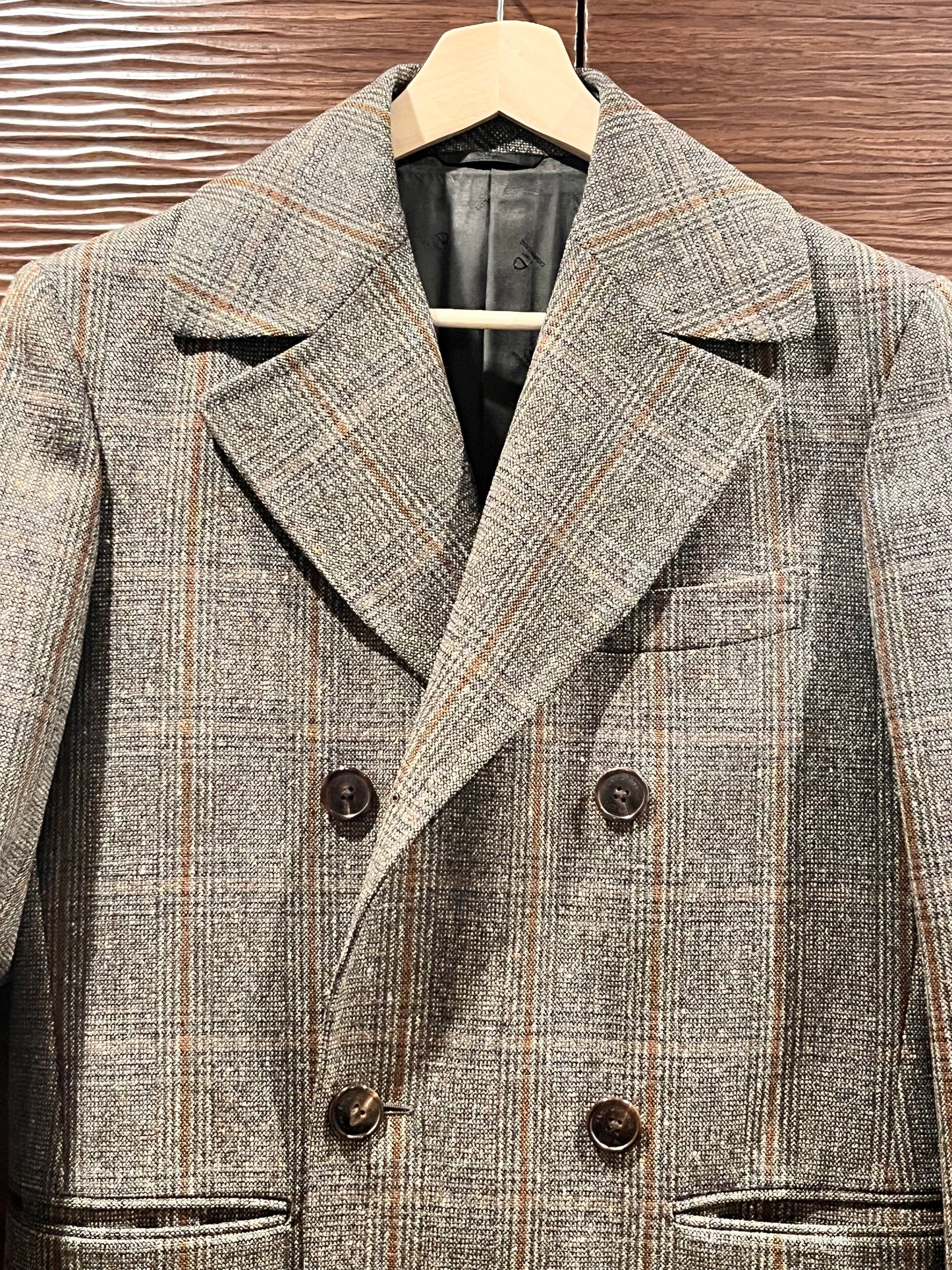 ジジイのPolo Coat made from Vintage DORMEUIL SPORTEX