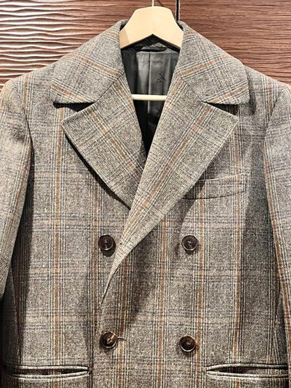 ジジイのPolo Coat made from Vintage DORMEUIL SPORTEX