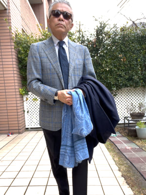 ジジイのGlen Plaid Jacket from TIE YOUR TIE, Spring & Summer