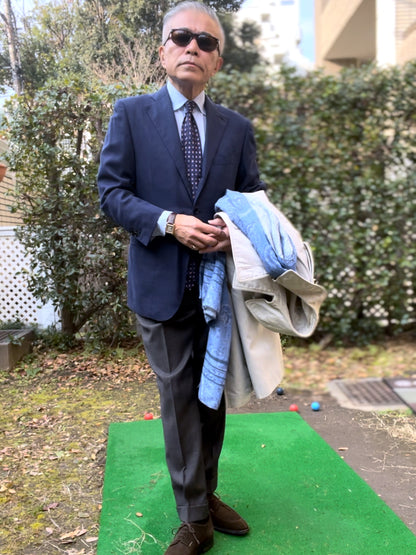 ジジイのKITON LASA Model Jacket