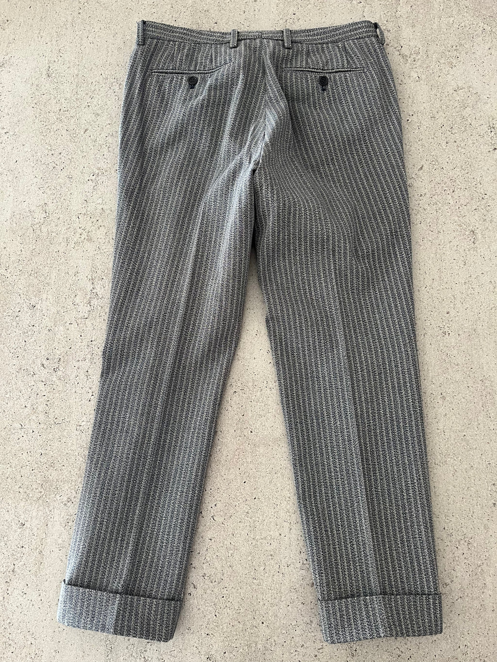 ジジイのGrey Pinstripe Suit by Eral 55