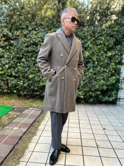 ジジイのTweed Polo Coat by Eral55